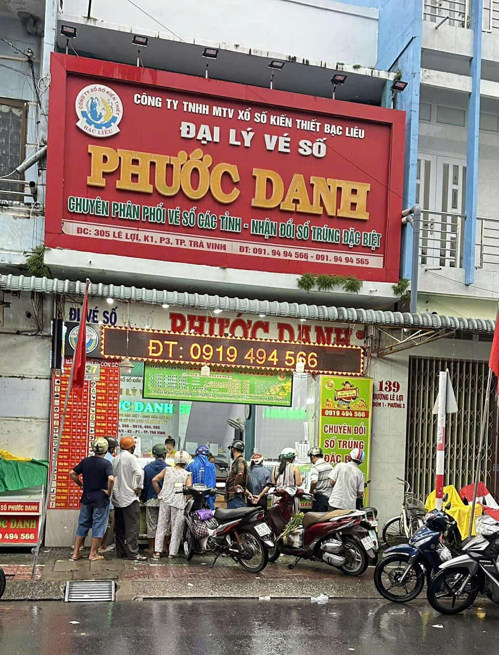 Đại lý vé số Phước Danh — 137 Lê Lợi, Phường Trà Vinh, Vĩnh Long
