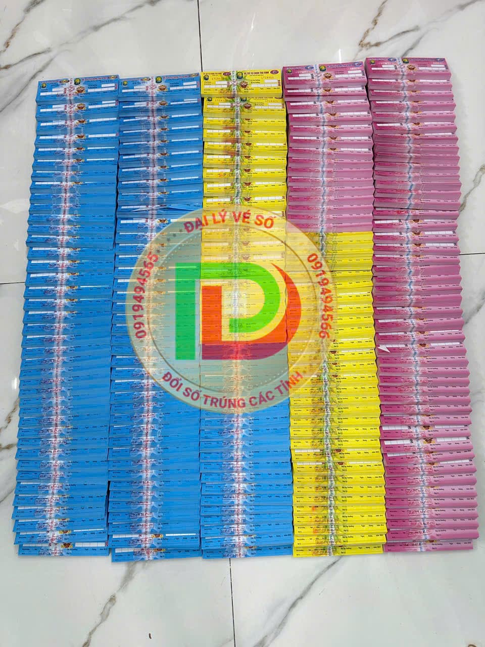 Kho vé số tự chọn Phước Danh — đủ màu, đủ tỉnh
